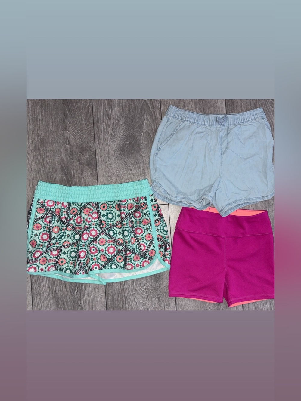 Girls Lot of 3 Pairs Shorts Size 12- Children’s Place & Various Brands